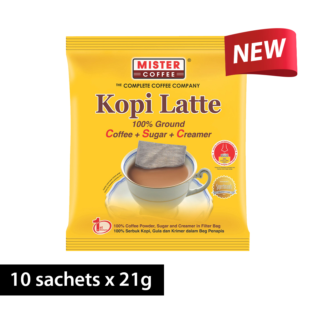 Kopi Latte (10 sachets X 21g)
