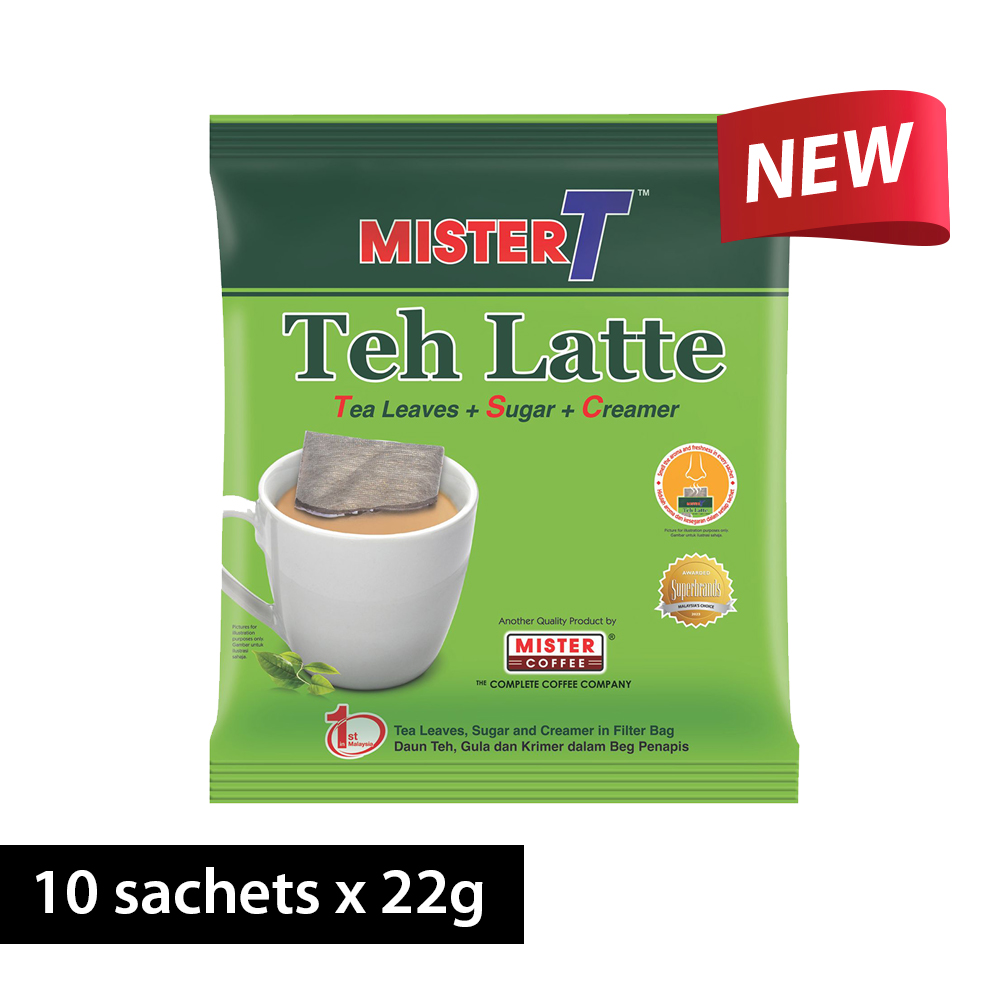 Teh Latte (10 sachets X 22g)